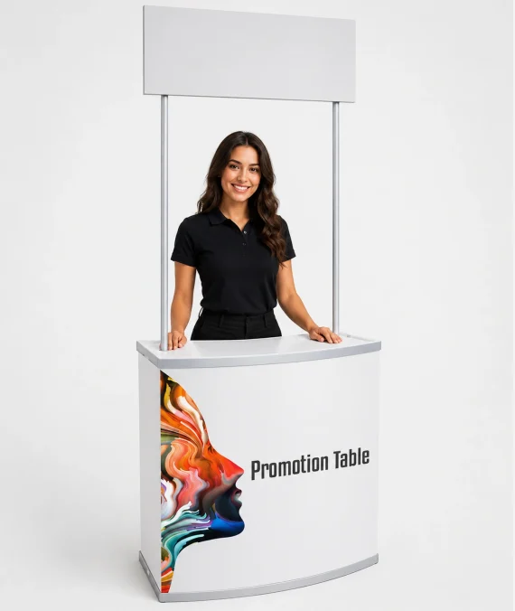 Portable Promotion Counter Table Foldable