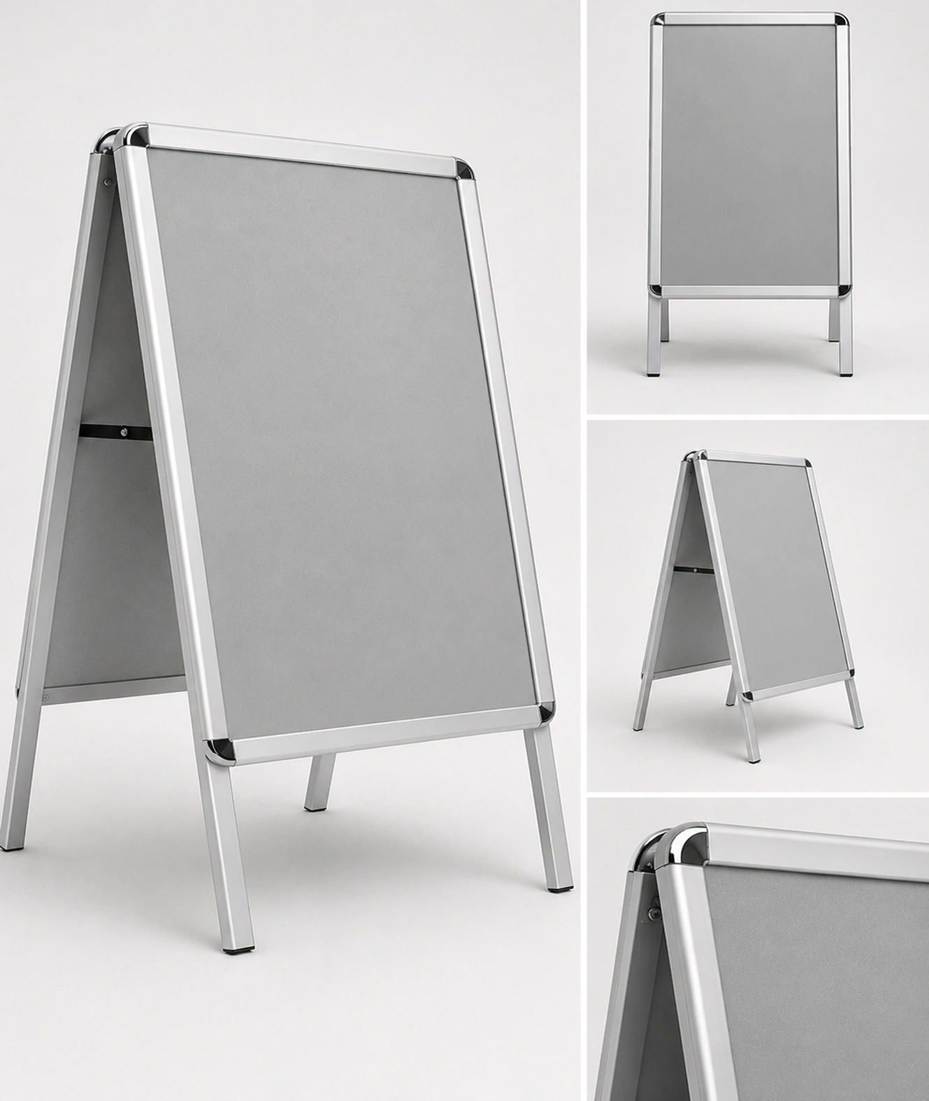 A-Frame Aluminum Sidewalk Poster Stand - Image 2